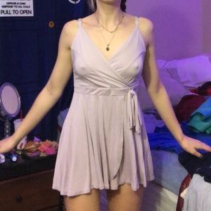 LIGHT PURPLE SODT ROMPER